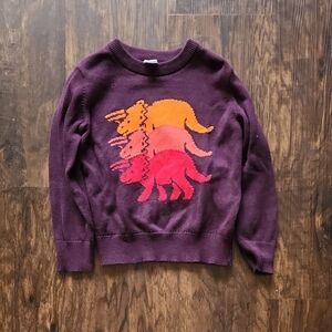 Gap Kids Sweater with Colorful Dinosaur Design